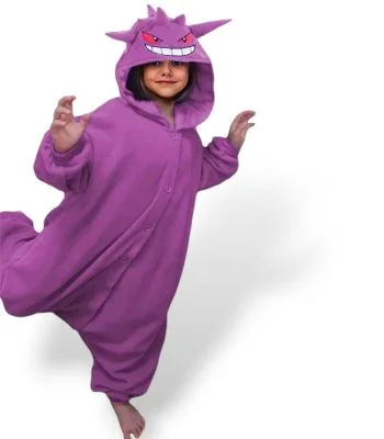 Dress for Adventure! Gengar Onesie for Little Pokemon Trainers