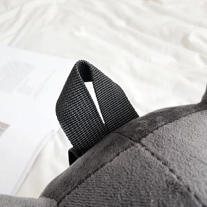 Black Pikachu Plush Backpack