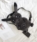 Black Pikachu Plush Backpack