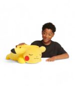 Pika-Power Your Nap Time with the Sleeping Pikachu Plush!