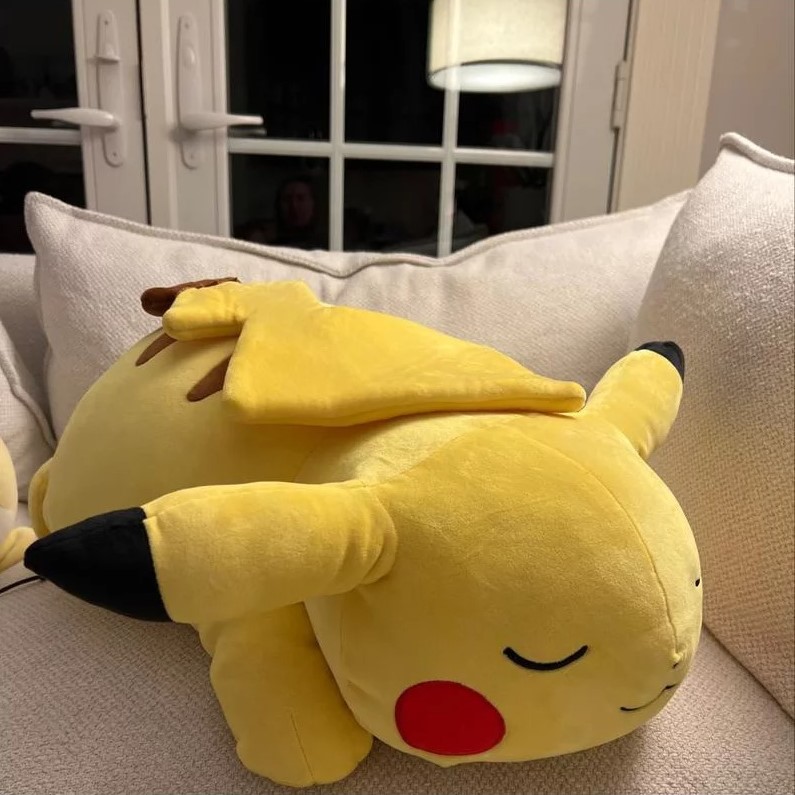 Sleeping Pikachu Plush 1 Pika-Power Your Nap Time with the Sleeping Pikachu Plush!