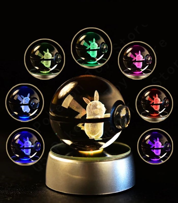 3D Pokemon Crystal Ball