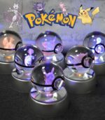 3D Pokemon Crystal Ball with LED Light