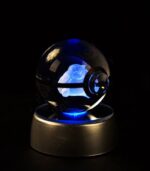 Snorlax crystal ball with LED Light