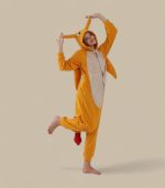 Charizard Onesie hood featuring character face and embroidered details