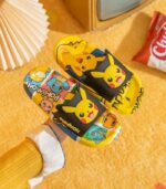 Cute Pikachu kids slippers