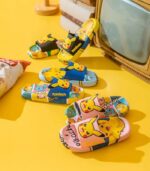 Cute pikachu slippers